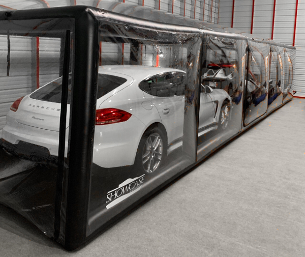 CarCaspule ShowCase XXL 36Fuß Doppel Luftgarage